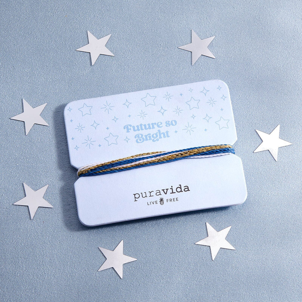 Pura Vida Future So Bright Bracelet Card