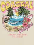 Simply Southern COASTAL COWGIRL T-Shirt in WISP