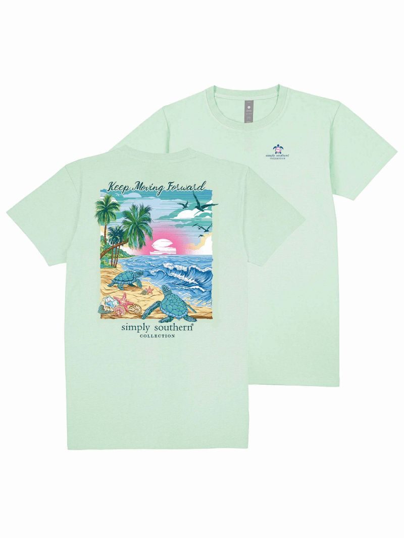 Simply Southern -TRACKT2-FORWARD t-shirt in-MINT