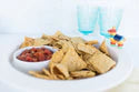 Pinstripes Chip & Dip Tray Nora Fleming