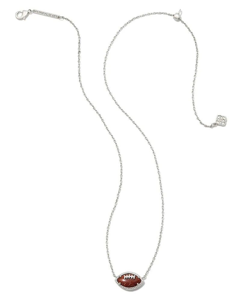 FOOTBALL SHORT PENDANT NECKLACE