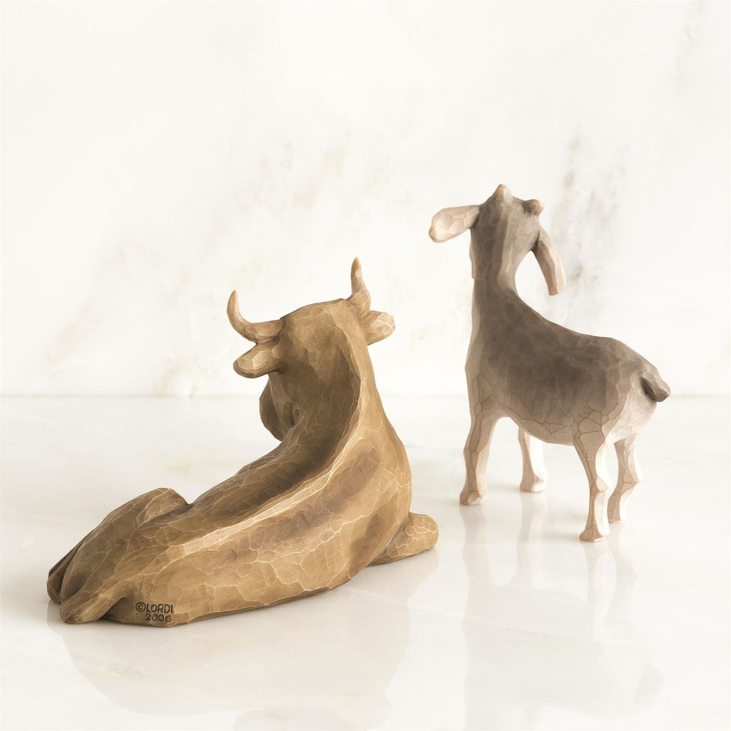 Willow Tree Ox & Goat
