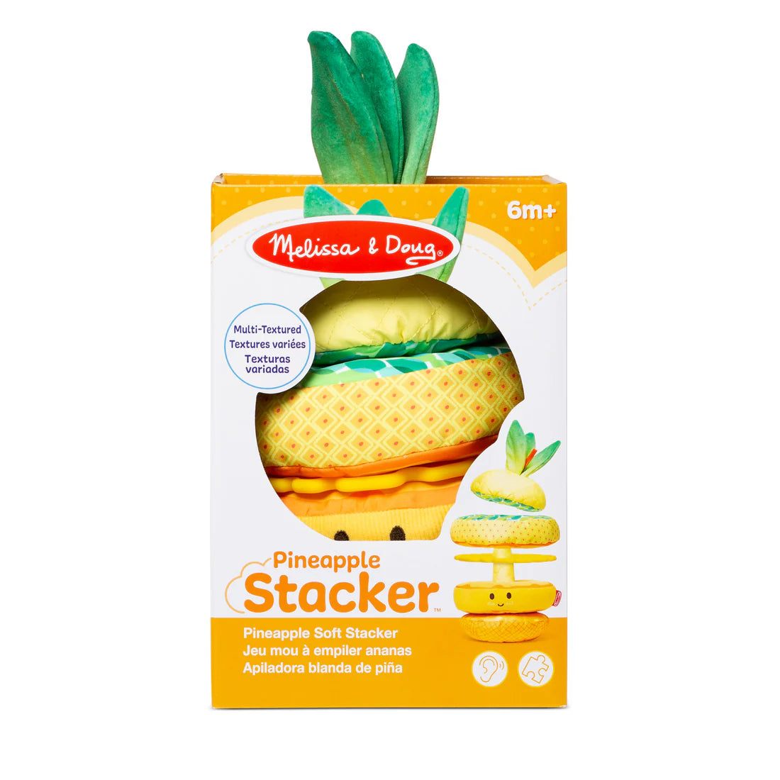 MELISSA & DOUG PINEAPPLE SOFT STACKER TOY