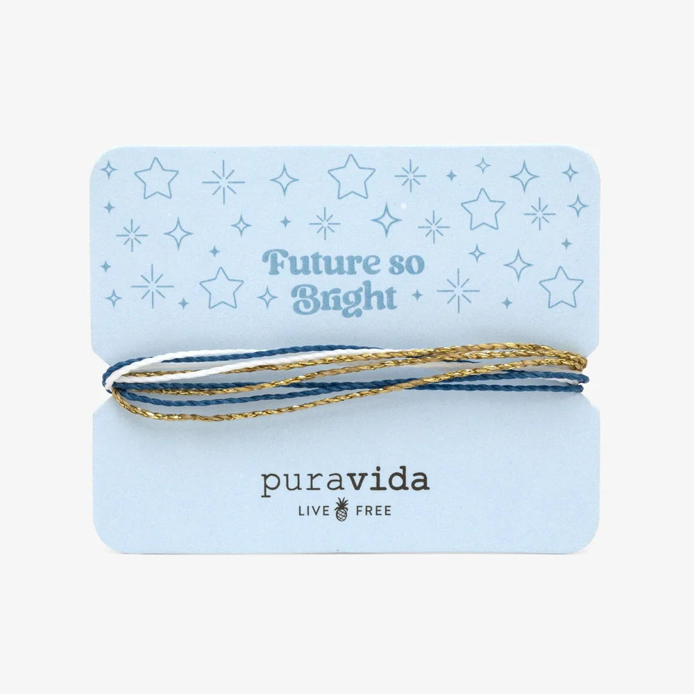 Pura Vida Future So Bright Bracelet Card