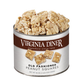 Virginia Diner Old Fashioned Peanut Squares 18oz Can