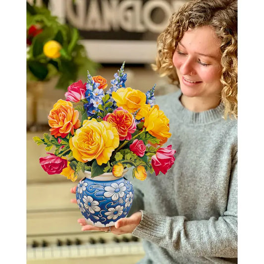 Sorbet Roses Pop-Up Greeting Cards