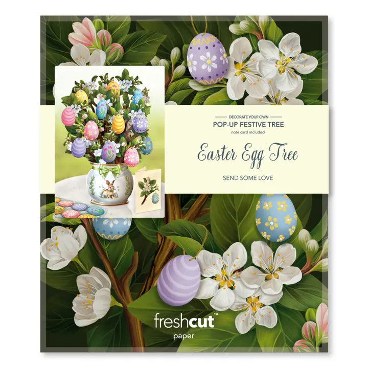 Easter Egg Tree Pop-Up Greeting Cards