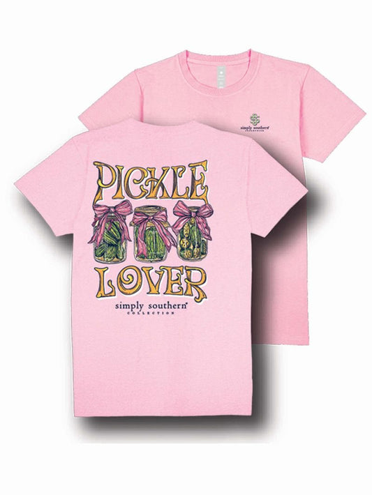 Simply Southern -PICKLE-  t-shirt in FNCYCNDY