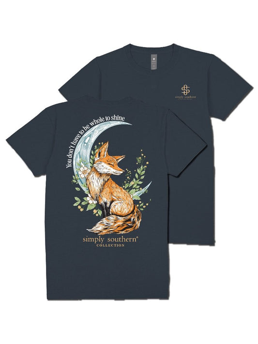 Simply Southern -SHINE  t-shirt in-HTHRNVY