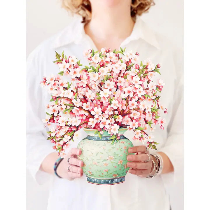 CherryBlossom Pop-Up Greeting Card