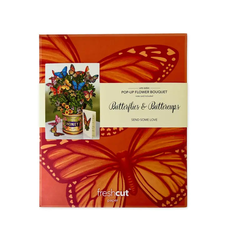 Butterflies & Buttercups Pop-Up Greeting Cards