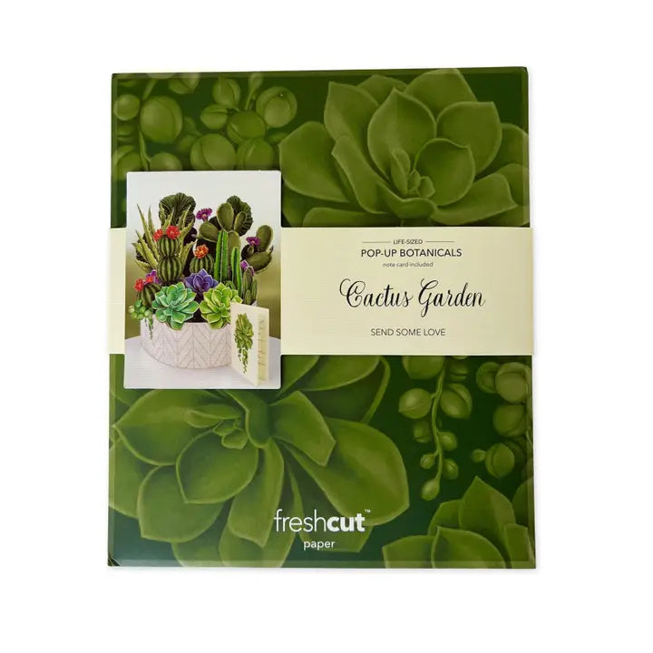 Cactus Garden Pop-Up Greeting Cards