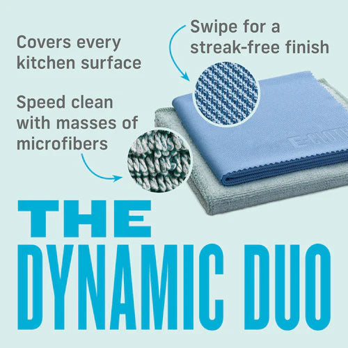 E-CLOTH KITCHEN CLEANING 2 CLOTHS
