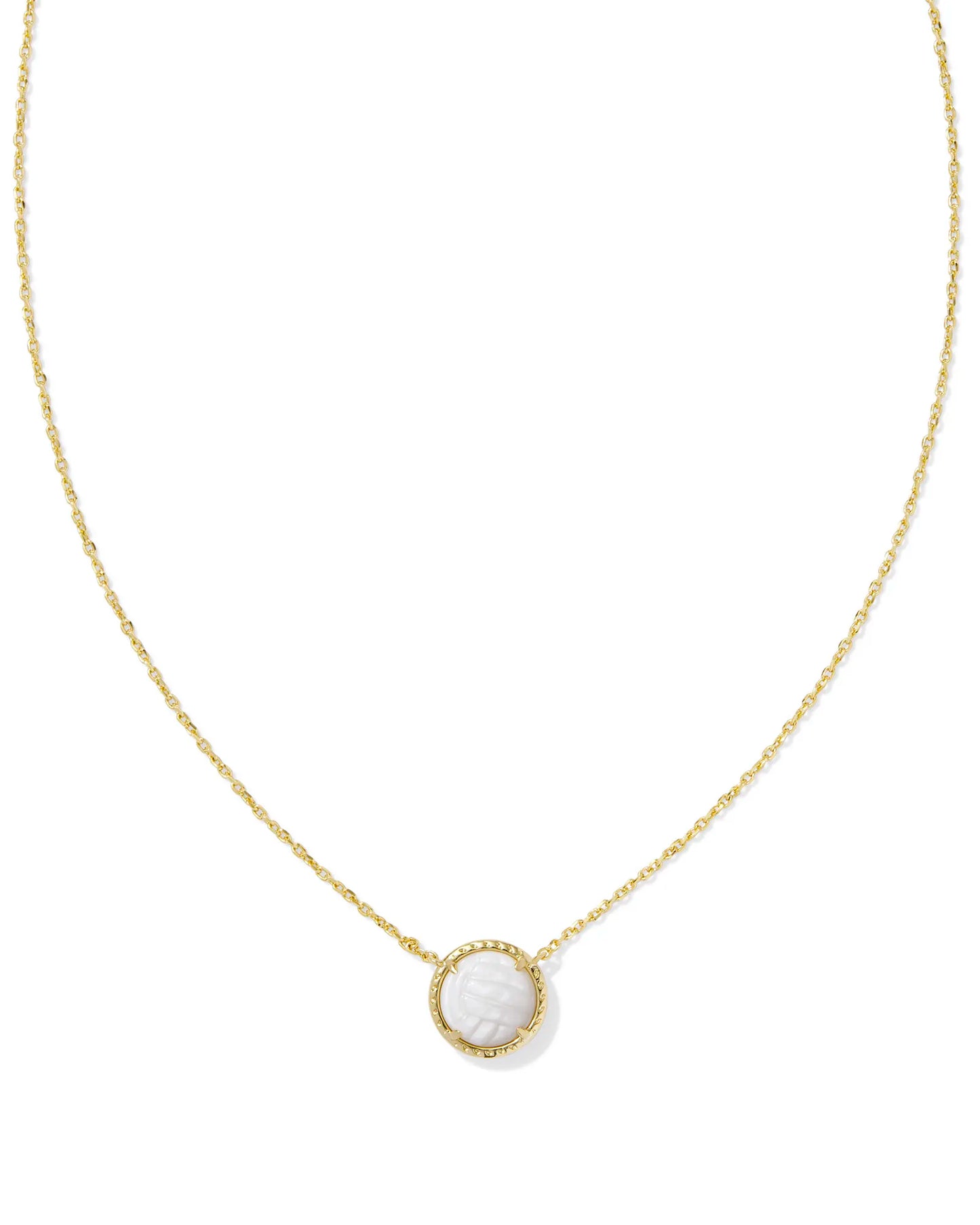 VOLLEYBALL SHORT PENDANT NECKLACE