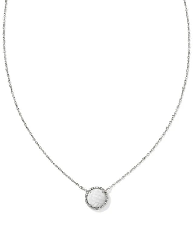 VOLLEYBALL SHORT PENDANT NECKLACE