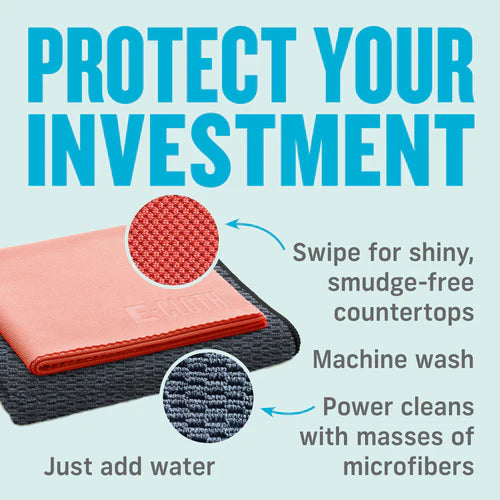 E-CLOTH GRANITE & STONE CLEANING KIT