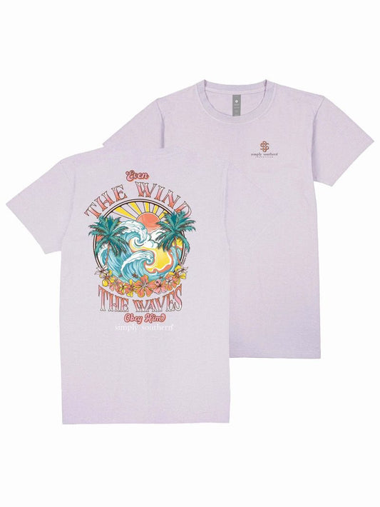 Simply Southern -OBEY  t-shirt in-LILAC