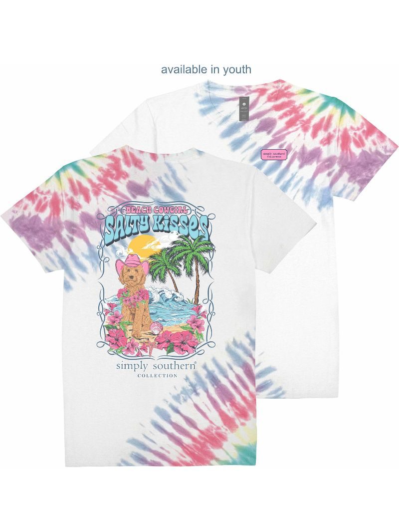 Simply Southern -SALTY  t-shirt in-GLOW