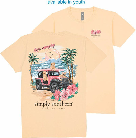 Simply Southern -SIMPLYDOGS  t-shirt in-SUN
